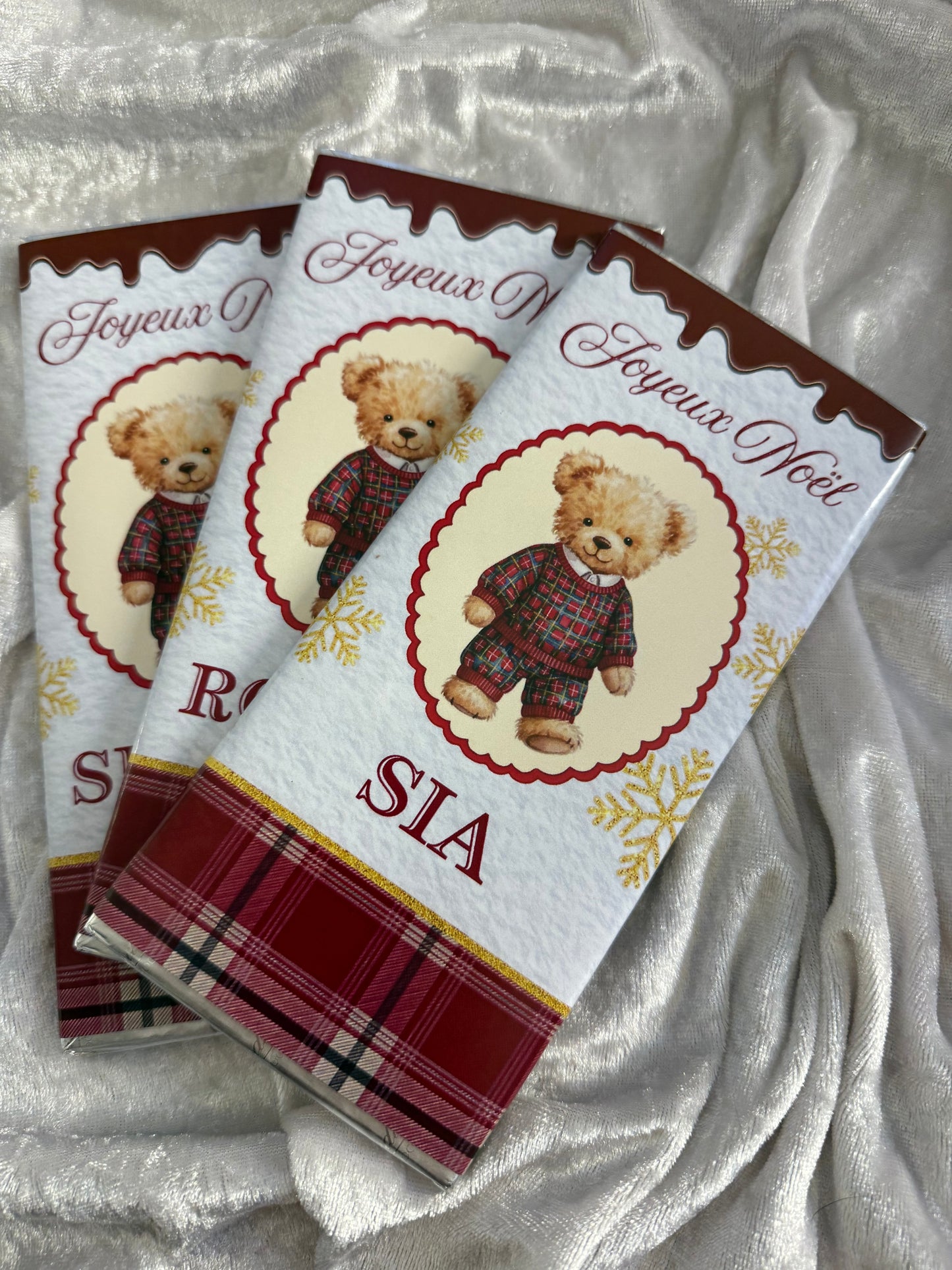 Tablette Ourson de Noël