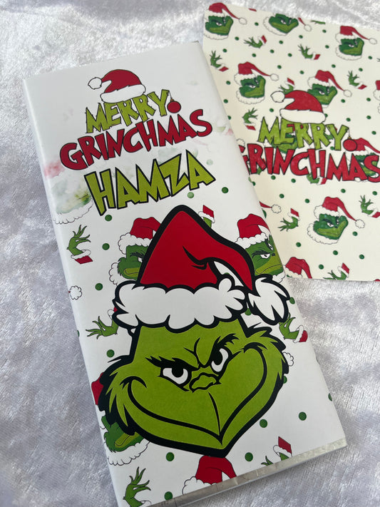 Tablette de chocolat Le Grinch