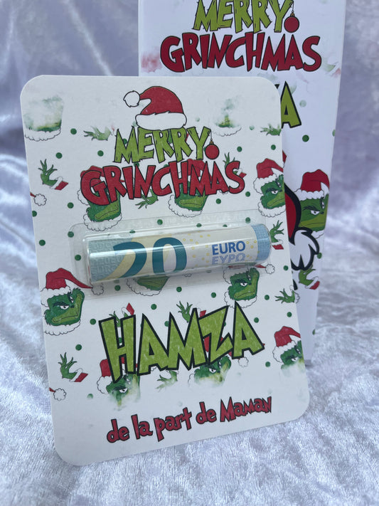 Carte billet Le Grinch