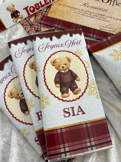 Tablette Ourson de Noël