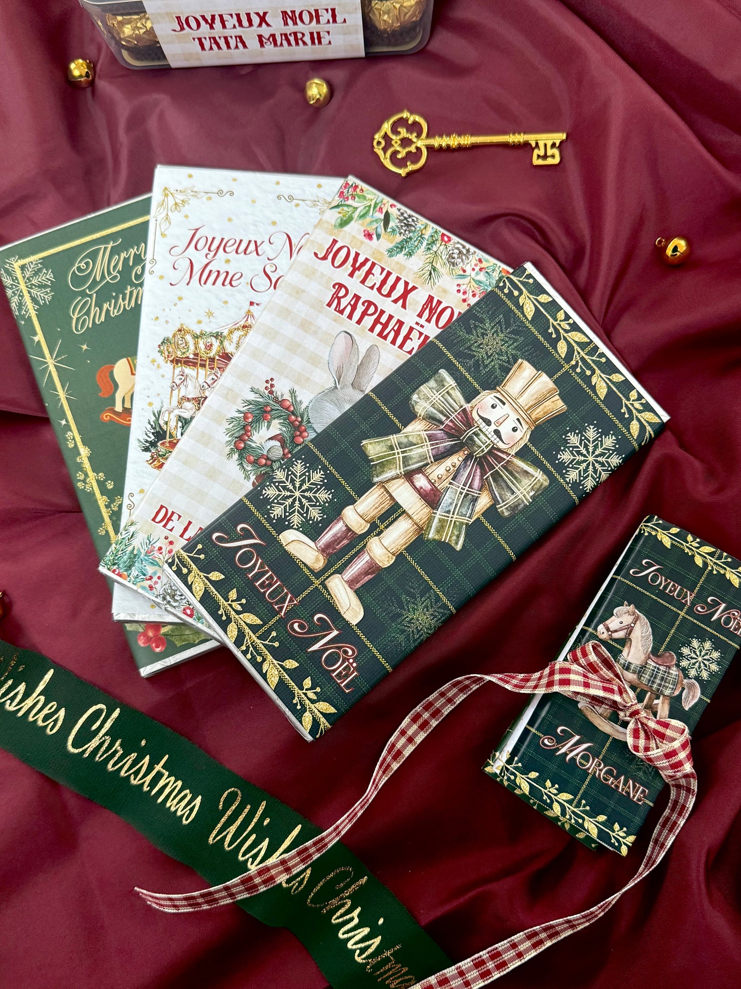 Tablette de chocolat Tartan