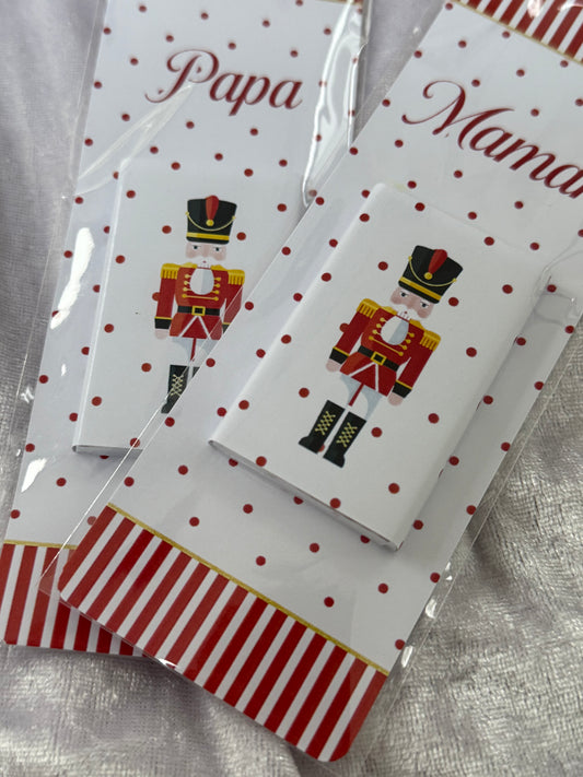 Carte marque place + chocolat