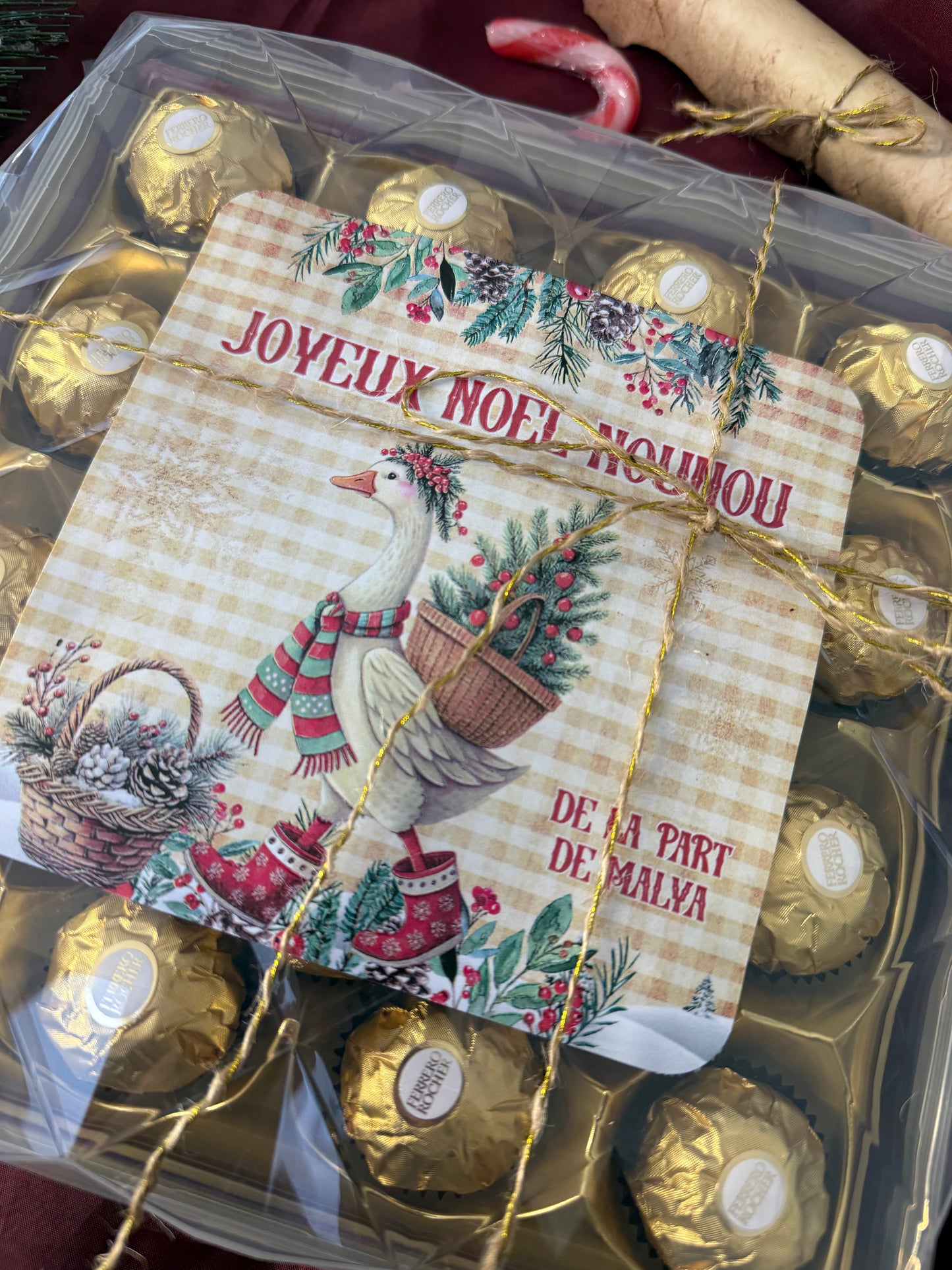 Ferrero grand format Un noël à la ferme