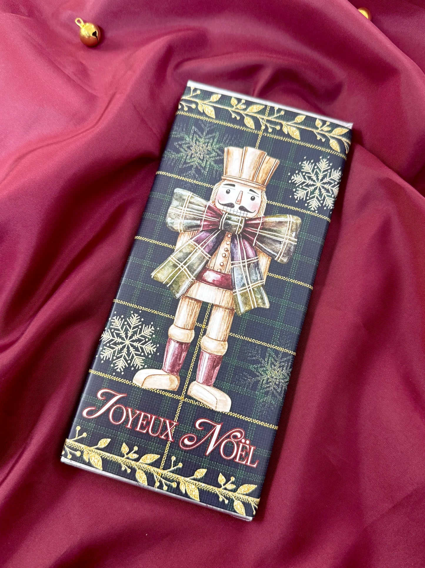 Tablette de chocolat Tartan