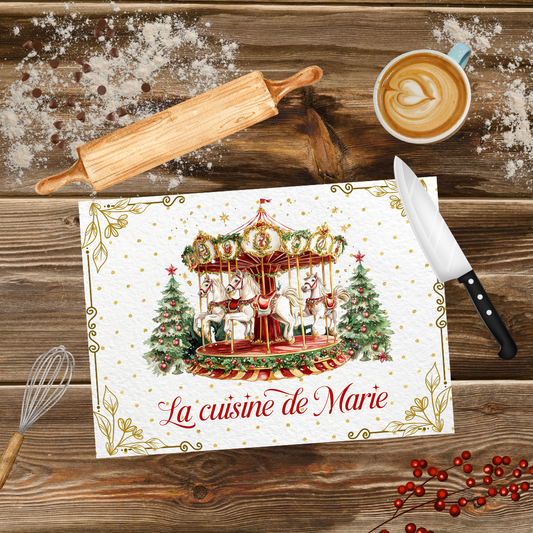Planche à découper Carrousel