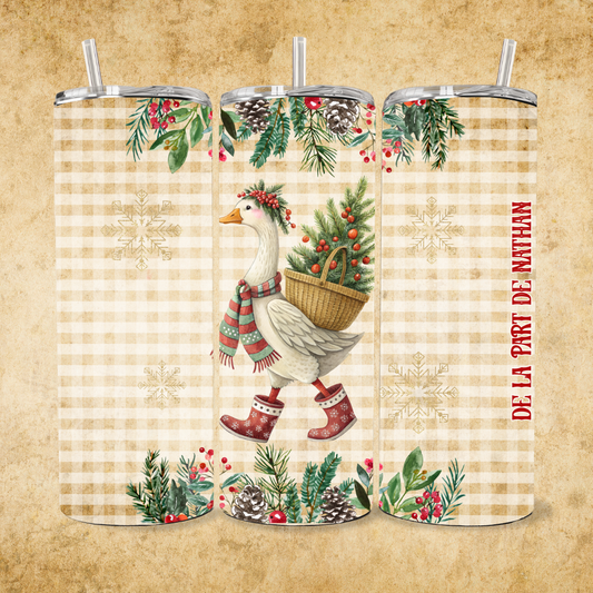 Thermos Un noël à la ferme